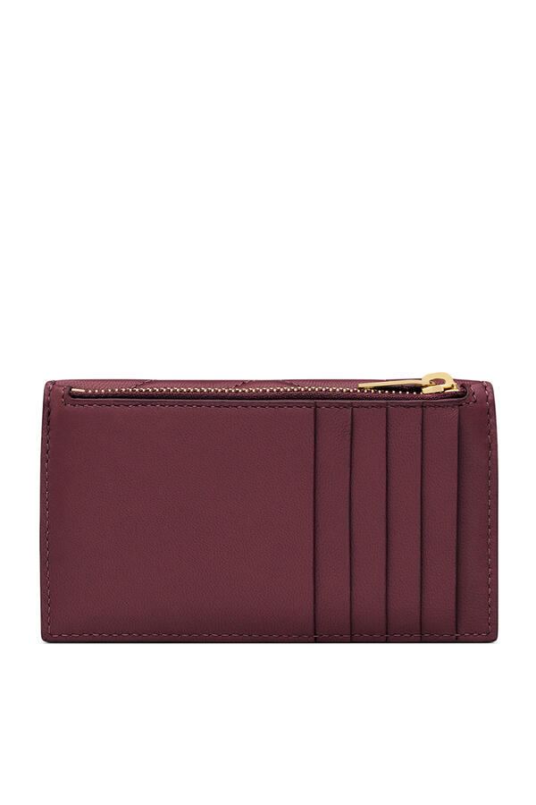 Cassandre Fragments Lambskin Flap Card Case