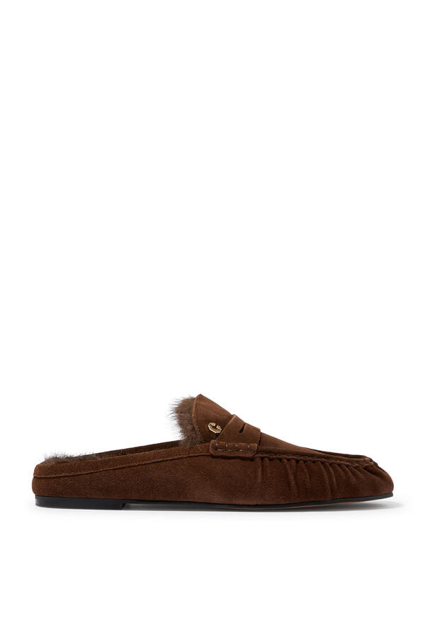  Marigold Fur Mules