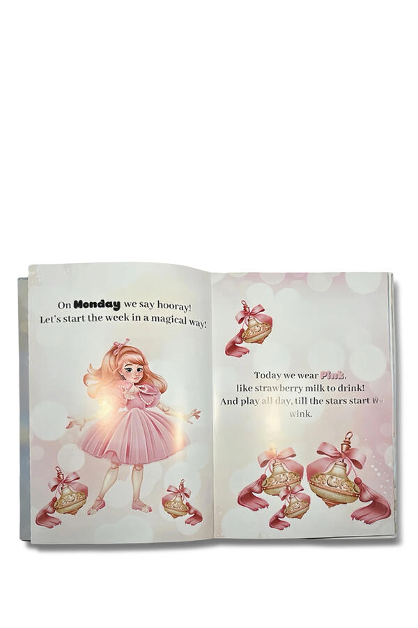 Kids Weekdays & Colors Book