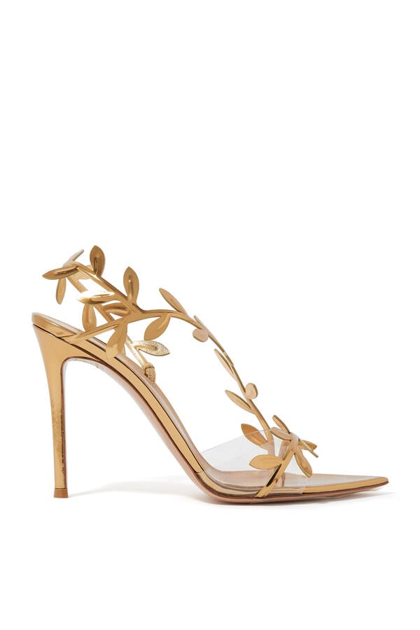 Flavia 105 Sandals in Metallic Leather