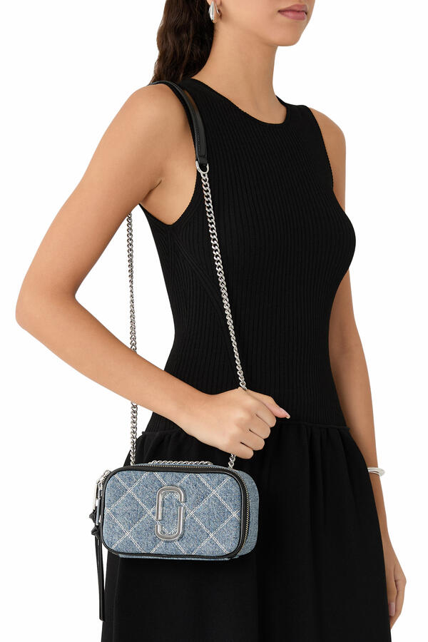 The Quilted Denim Softshot