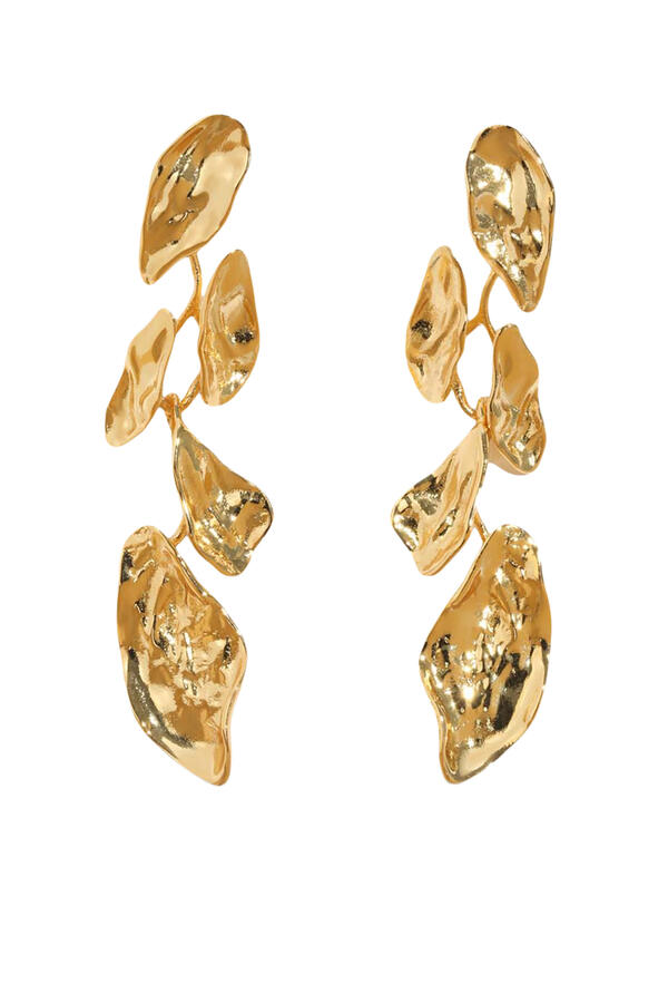 Mosaic Molten Post Earrings