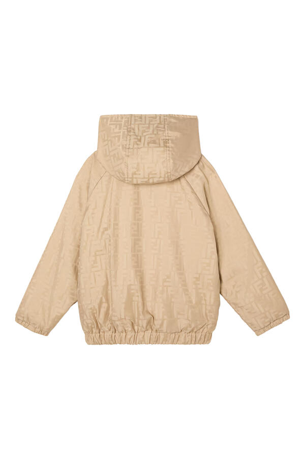 Kids Reversible FF-Motif Windbreaker Jacket