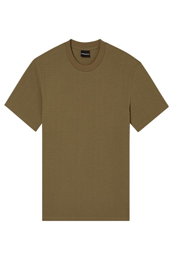 Micro EA Text Logo T-Shirt