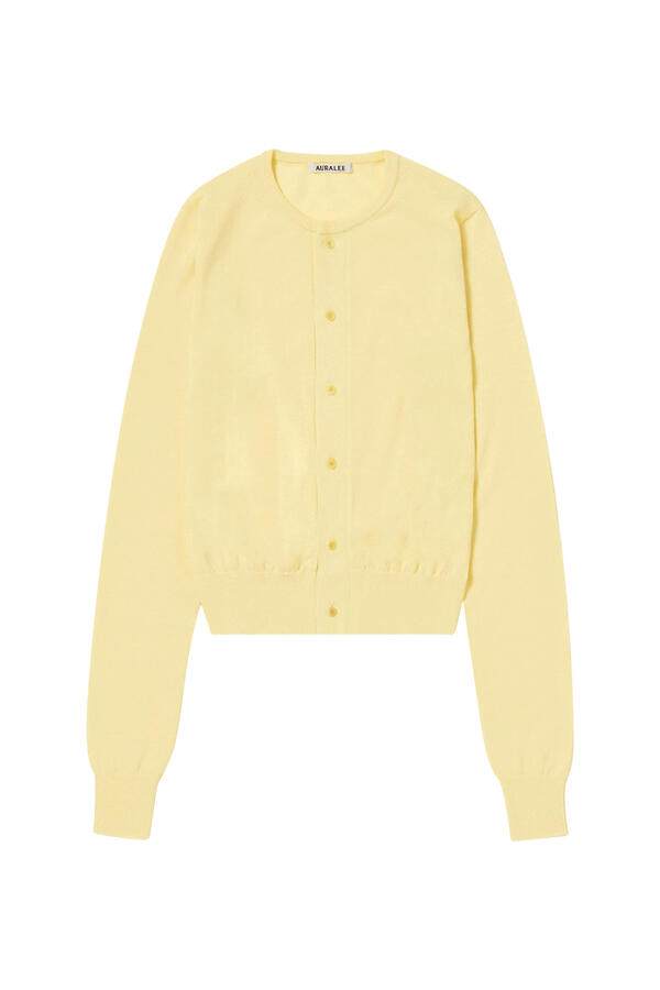 Cashmere Hard Twist Knit Cardigan