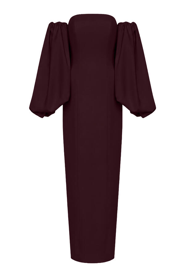Signature Balloon Sleeve Gown
