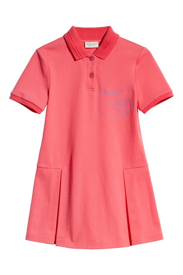 Kids Cotton Piquet Dress
