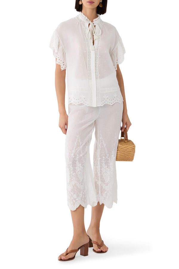 Julius Embroidered Tunic Top