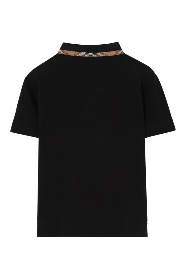 Kids Cotton Piqué Polo Shirt 