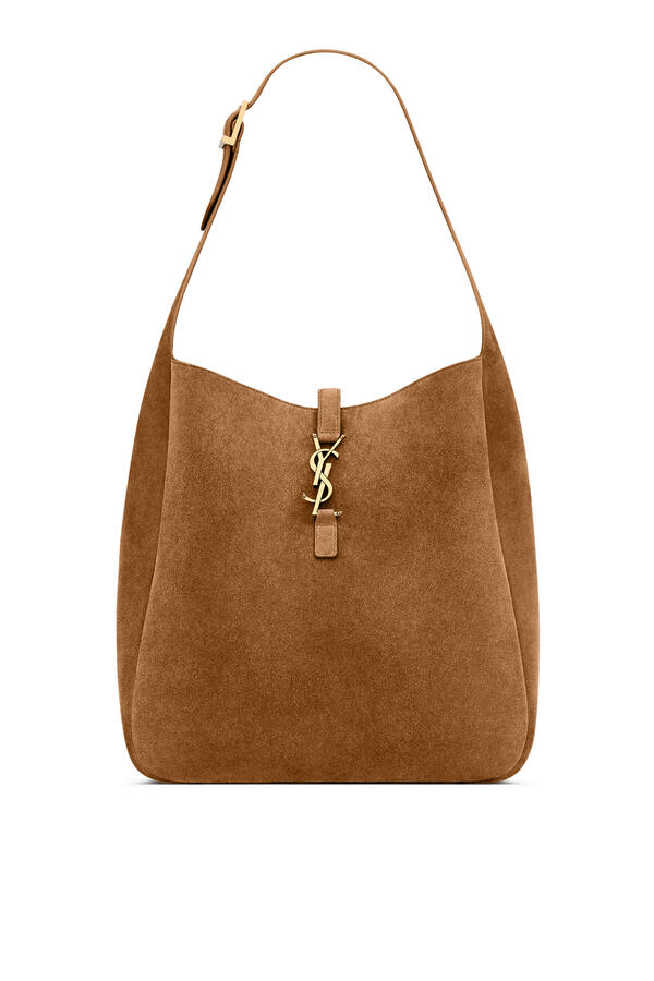 Le 5 À 7 Supple Large Bag in Suede