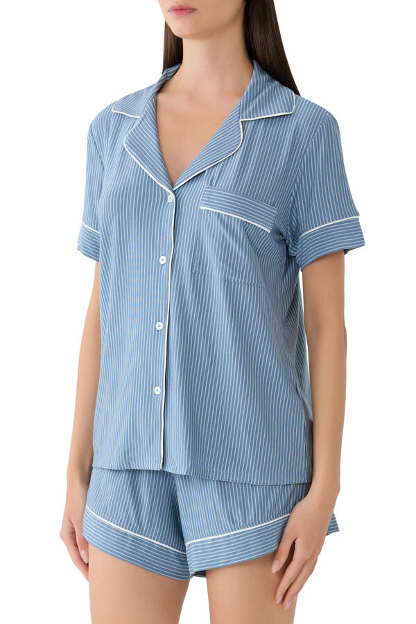 Gisele Printed TENCEL™ Modal Long Pajama Set 