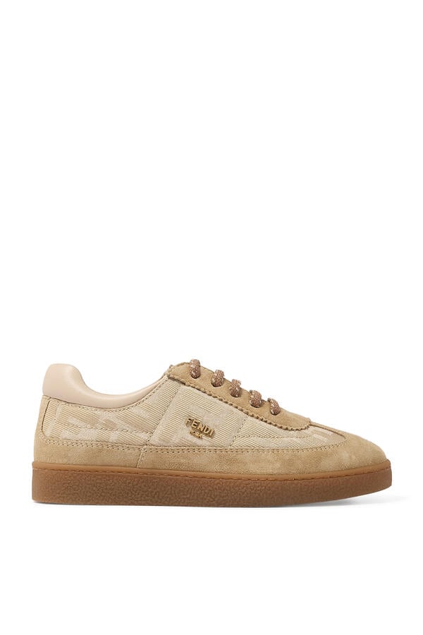 Kids Logo Lace-up Sneakers
