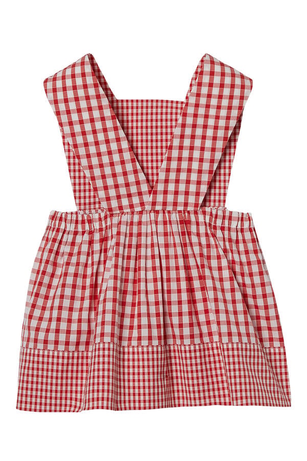 Kids Gingham Cotton Dress