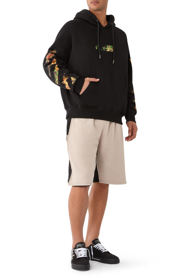 Arrow Overlap Skate Sweat Shorts