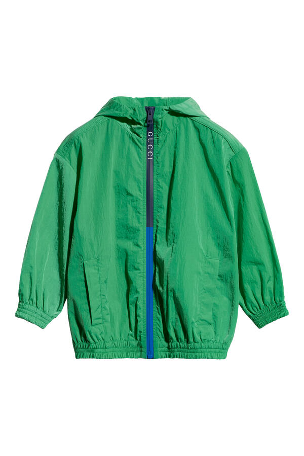 Kids Nylon Froissé Jacket
