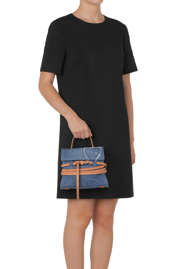 Tie Me Small Hand Bag