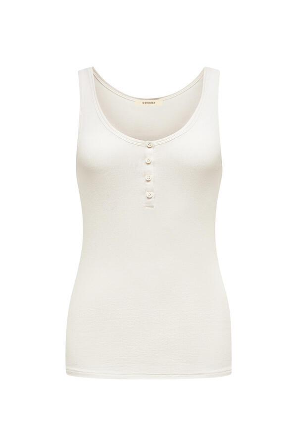 Henley Tank Top