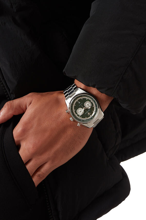 Chronograph Stainless Steel Watch