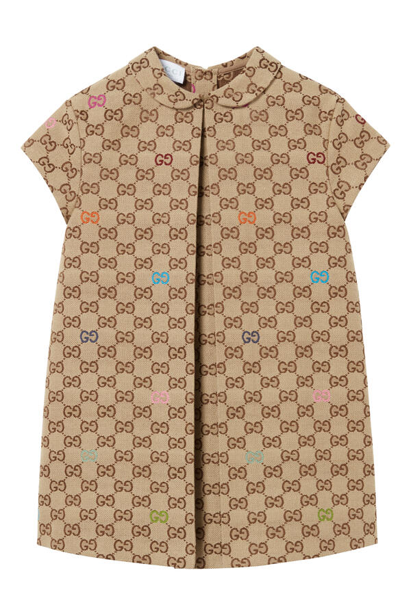 Kids GG Canvas Dress