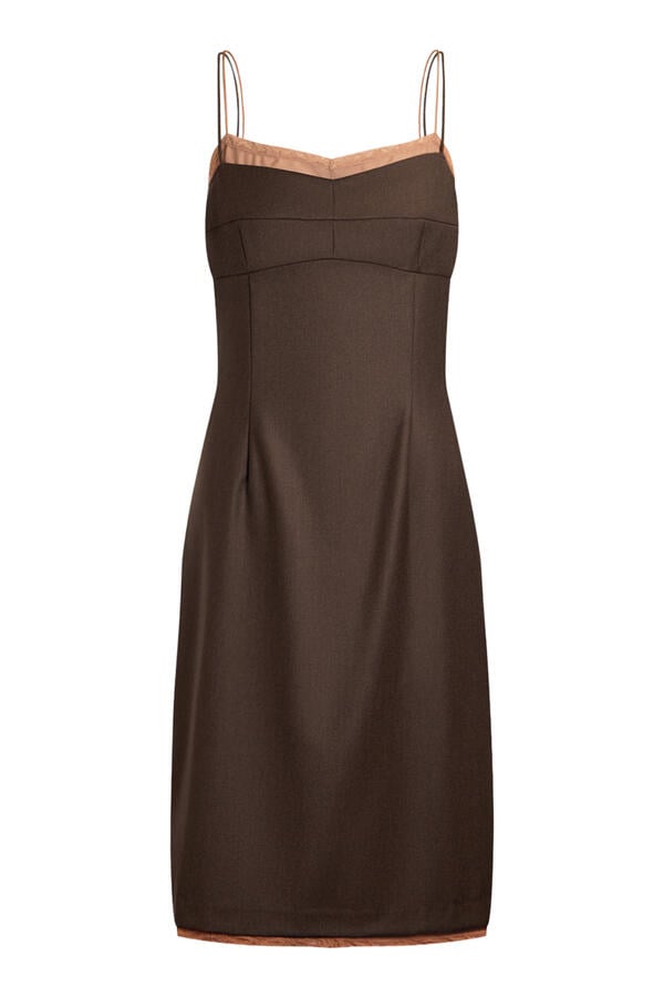 Wool Silk Dress