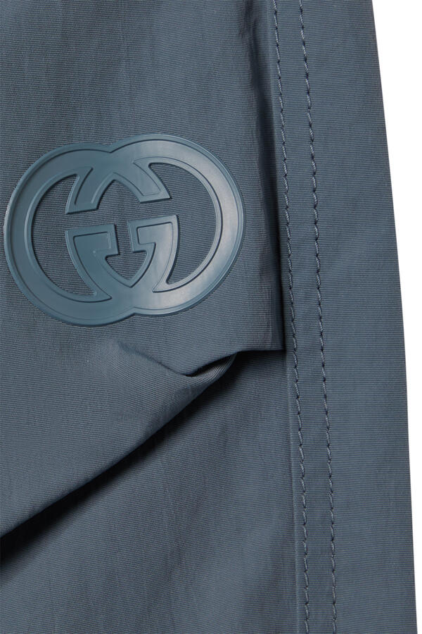 Kids Interlocking G Patch Trousers