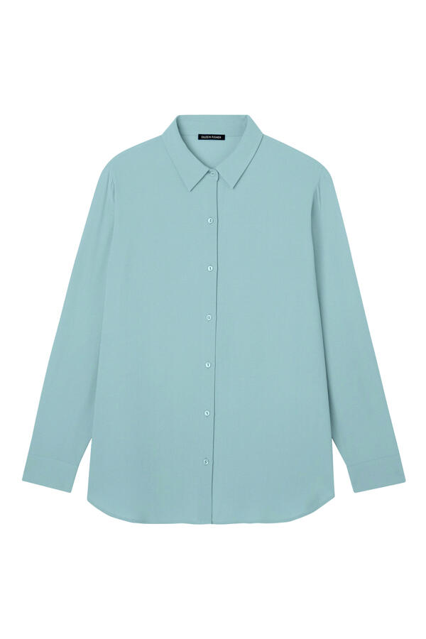 Organic Handkerchief Linen Classic Collar Shirt