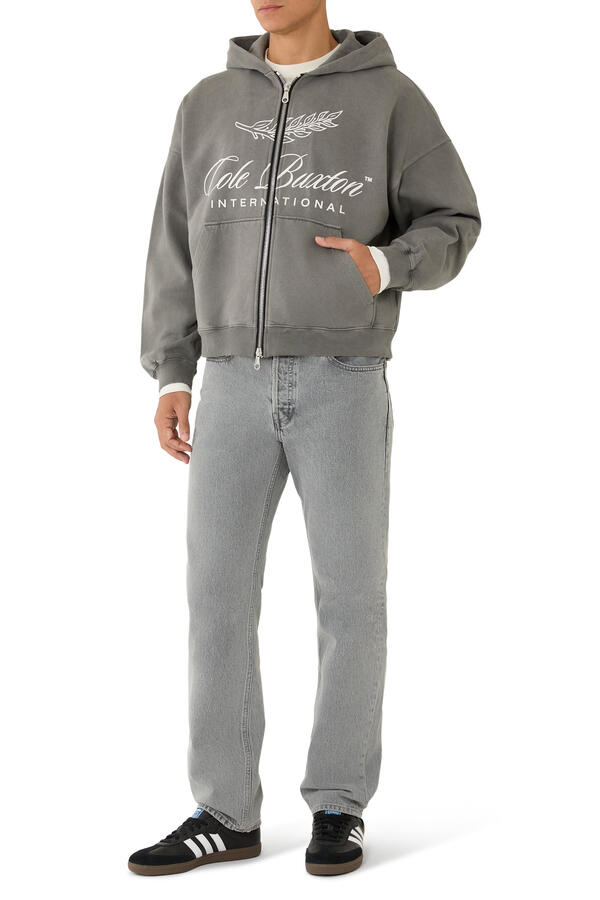 International Zipped Hoodie 