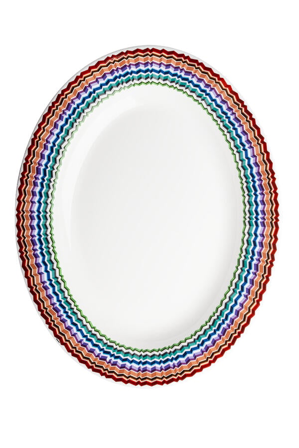Waves Oval Dish