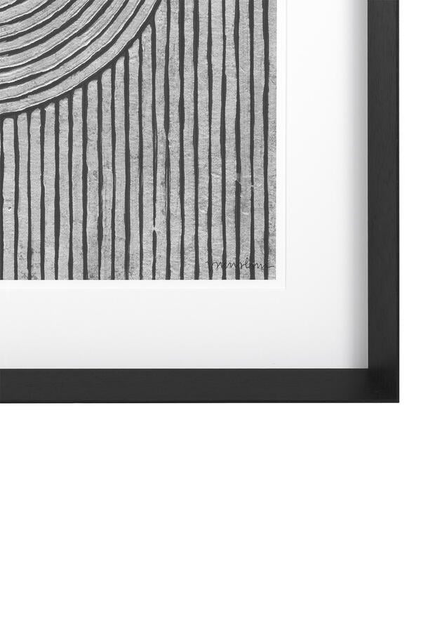 Cedar Grooves Framed Prints, Set Of 2