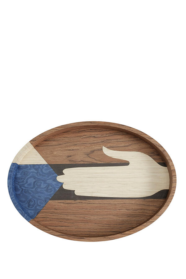 Edgar Oval Tray