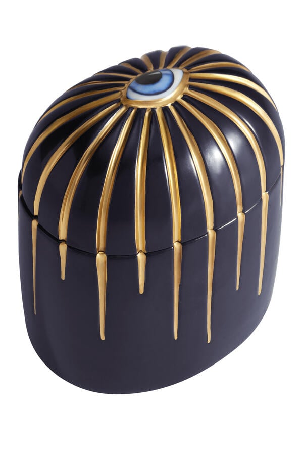 Lito 3-Wick Candle Bleu