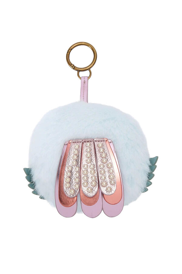 Pom Pom Eagle Charm