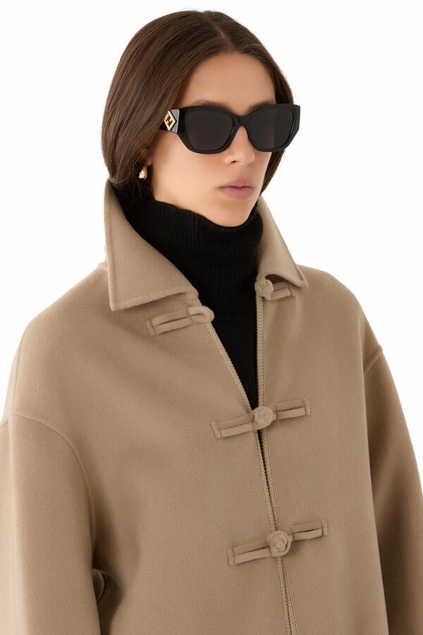 FF Cat-Eye Frame Sunglasses