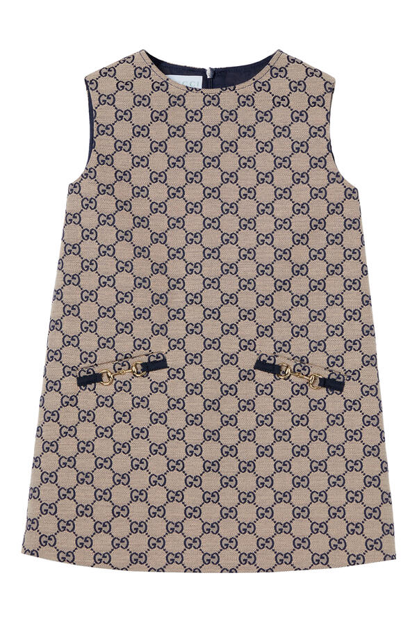 Kids GG Canvas Dress