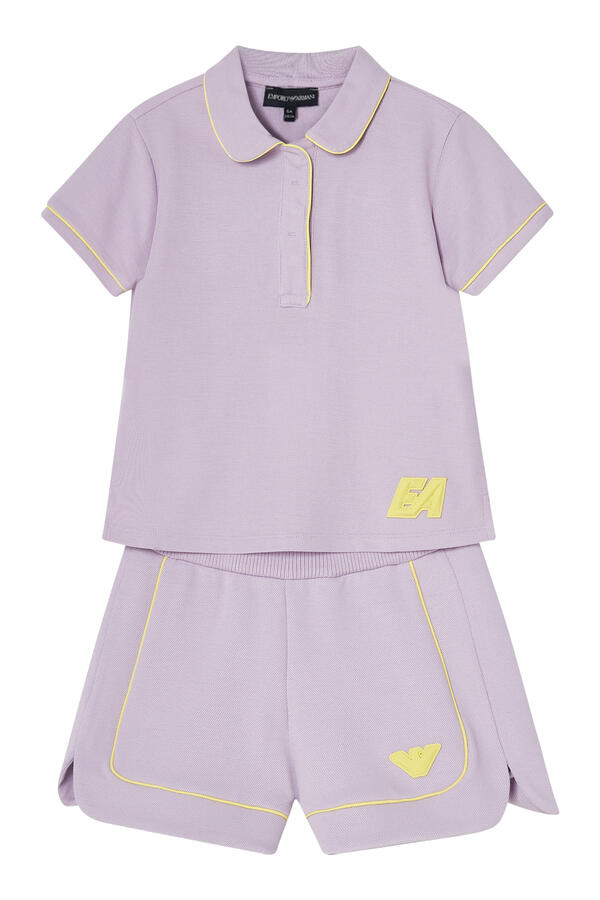 Kids Eagle Logo Patch Shorts