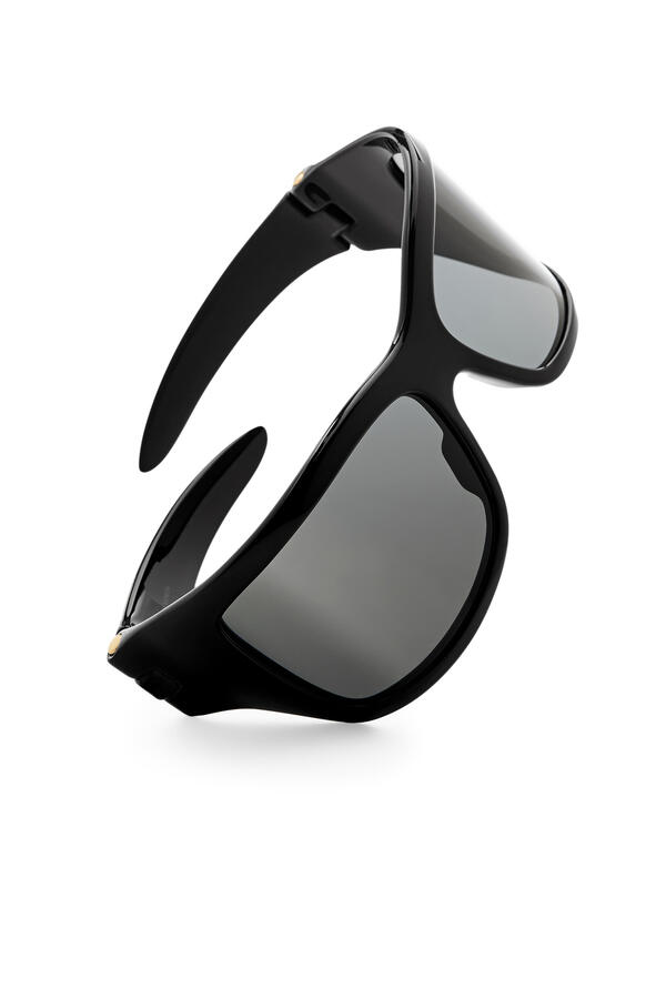 Intrecciato Wraparound Sunglasses