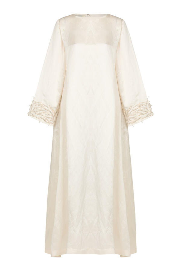Embroidered Bell Sleeve Dress 