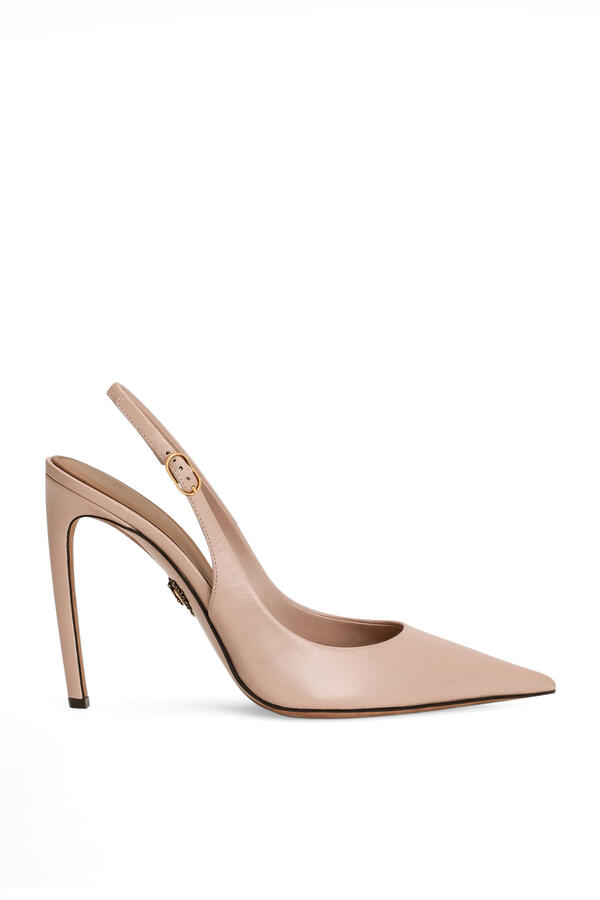 Polished 105 Goatskin Slingbacks