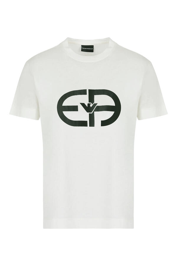 Logo-Print Crew Neck T-Shirt