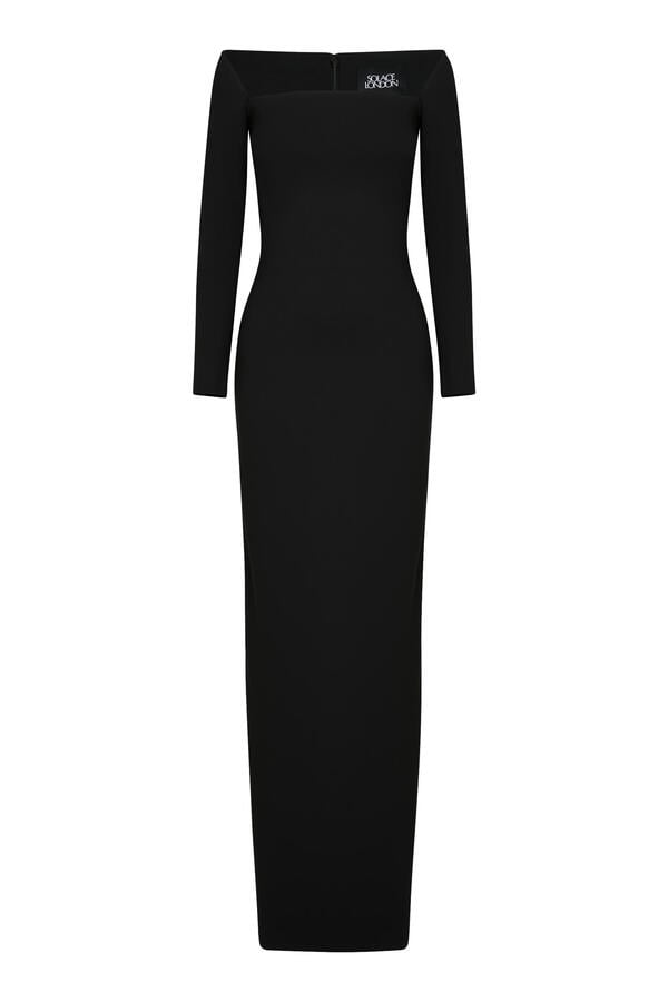 Lolita Crêpe Maxi Dress