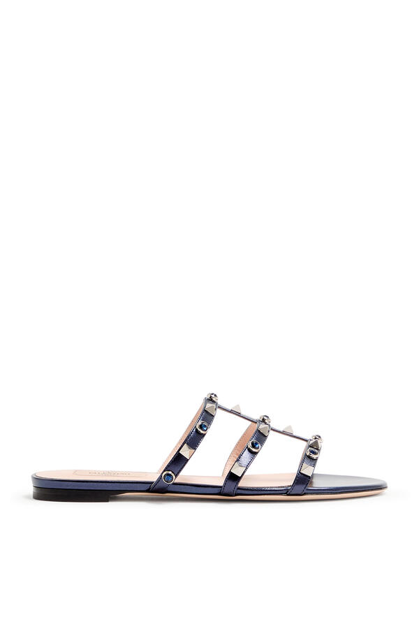 Rockstud Flat Slide Sandals 5