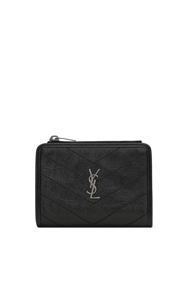 Niki Bi-Fold Wallet in Vintage Leather