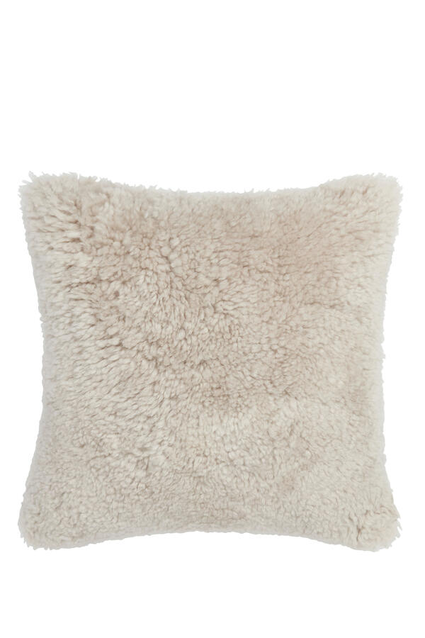 Curly Sheepskin Cushion 