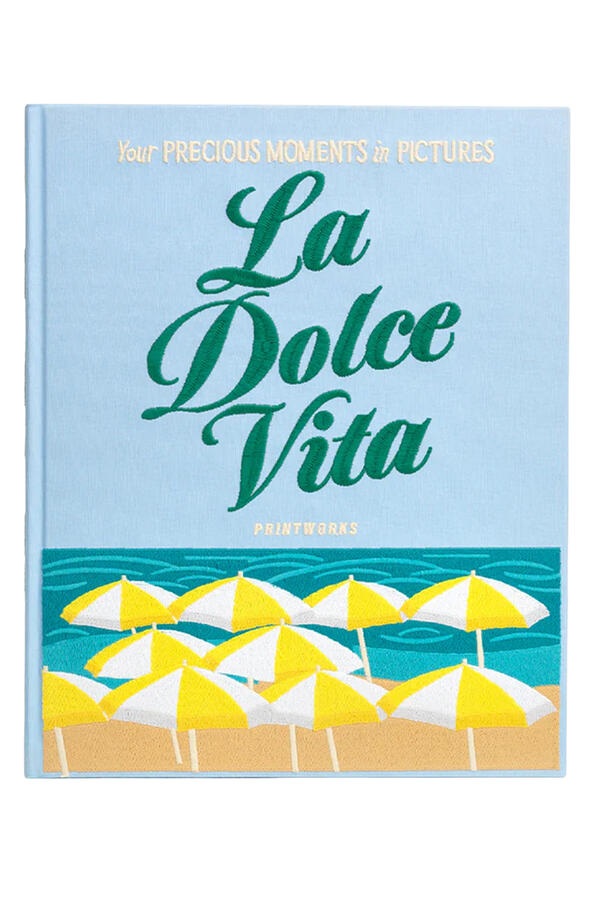 Dolce Vita Embroidered Photo Album