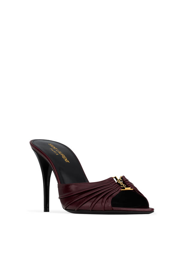 Babylone 90 Smooth Leather Mules