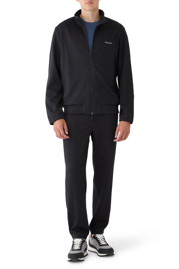 AX Logo Zip-Through Sweatshirt