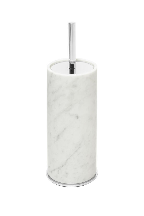Positano Marble Toilet Brush Holder