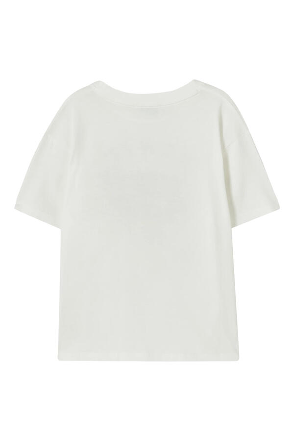 Kids Tiger Head-Motif T-Shirt