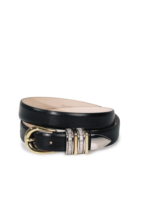 Crystal Hollyhock Belt