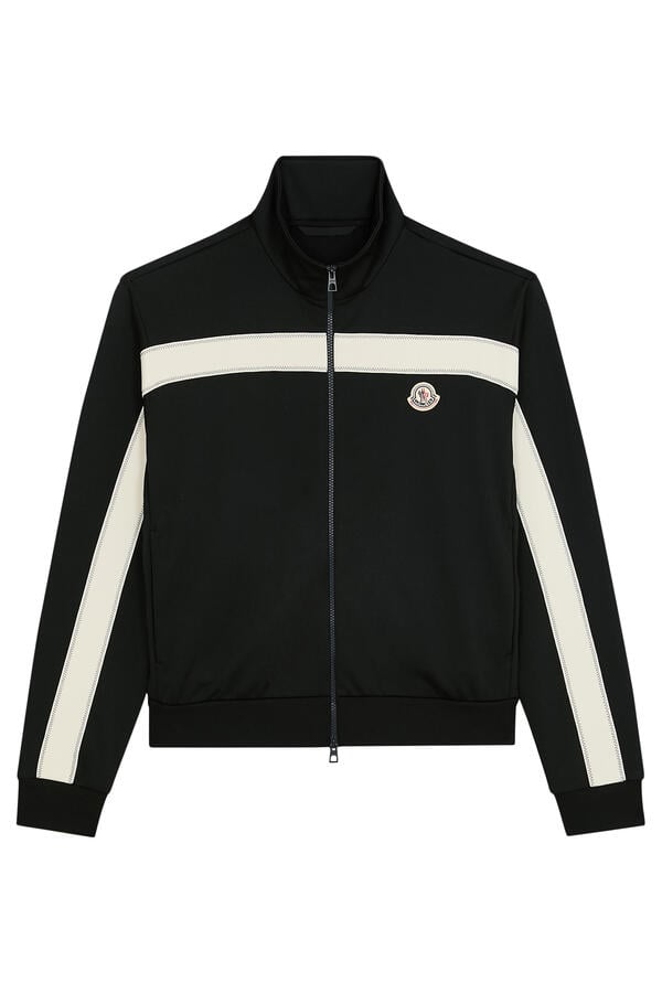 Track Jacket with Contrasting Panels
